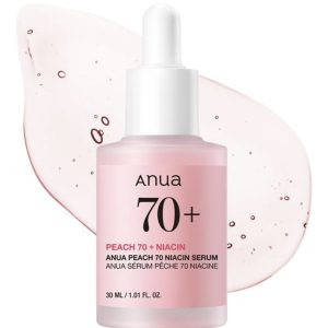 سرم روشن کننده نیاسینامید هلو ANUA 30 میل
